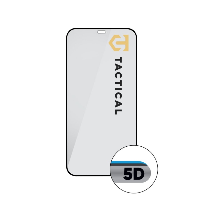 Tactical Glass Shield 5D sklo pre Apple iPhone 12/12 Pro Black