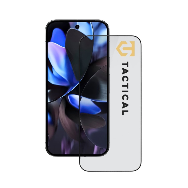 Taktický sklenený štít 5D sklo pre Google Pixel 9/9 Pro Black