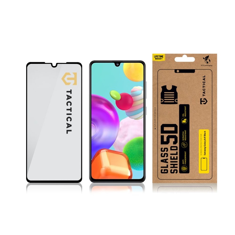 Tactical Glass Shield 5D sklo pre Samsung Galaxy A41 Black