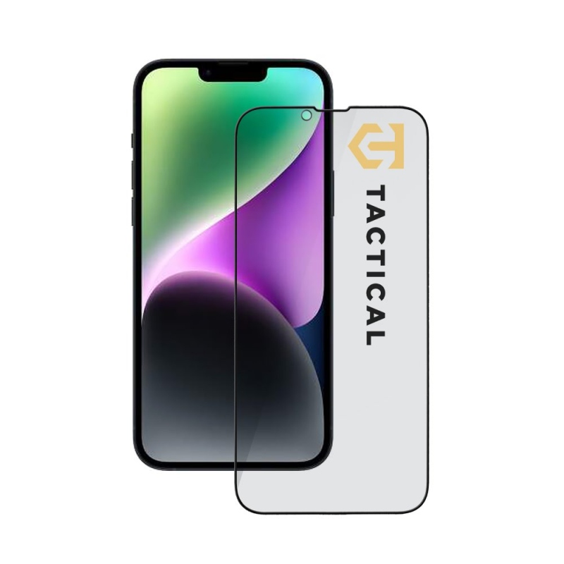 Taktický sklenený štít Privacy Stealth 5D Glass pre Apple iPhone 13 Pro Max/14 Plus Black