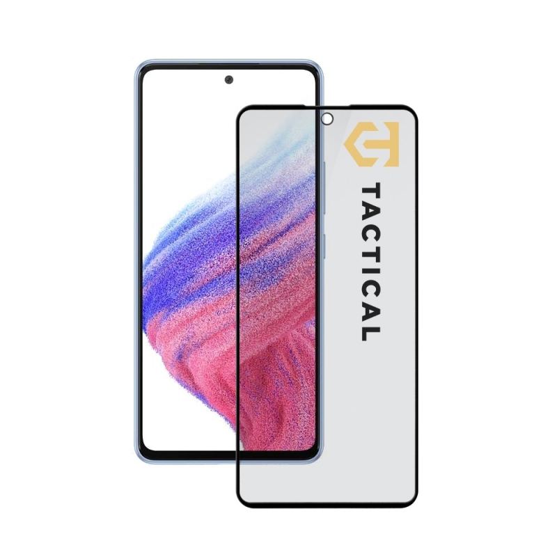 Taktický sklenený štít Privacy Stealth 5D Glass pre Samsung Galaxy A52/A52 5G/A52s 5G/A53 5G Black