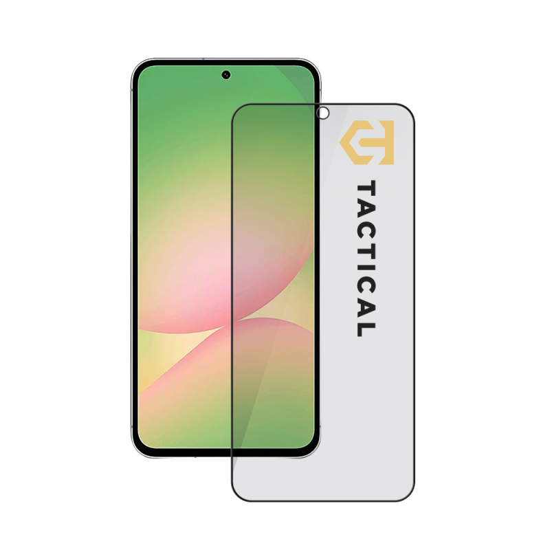 Taktický sklenený štít Privacy Stealth 5D Glass pre Samsung Galaxy A57 Black