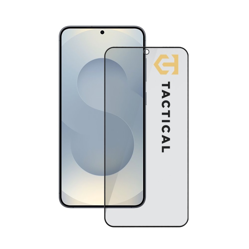 Taktický sklenený štít Privacy Stealth 5D Glass pre Samsung Galaxy S24/S25 Black