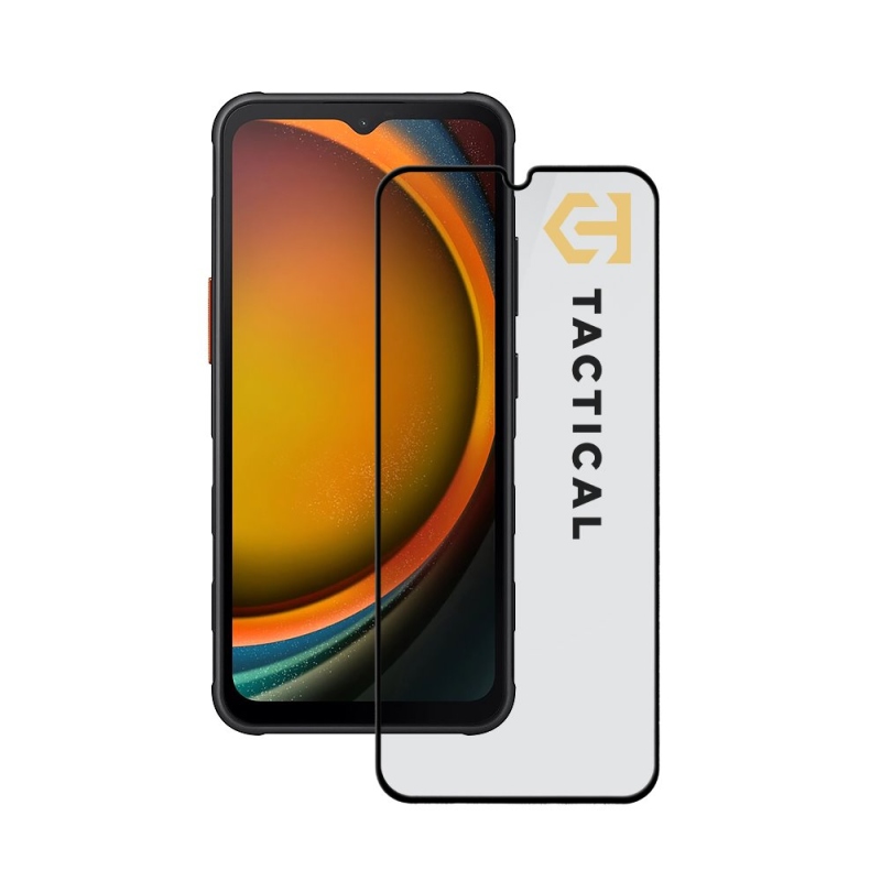Taktický sklenený štít Privacy Stealth 5D Glass pre Samsung Galaxy Xcover 7 Black