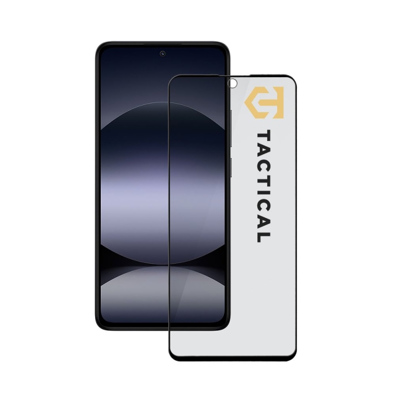Taktický sklenený štít Privacy Stealth 5D sklo pre Xiaomi Redmi Note 14 4G/5G/Poco X7 Pro 5G Black
