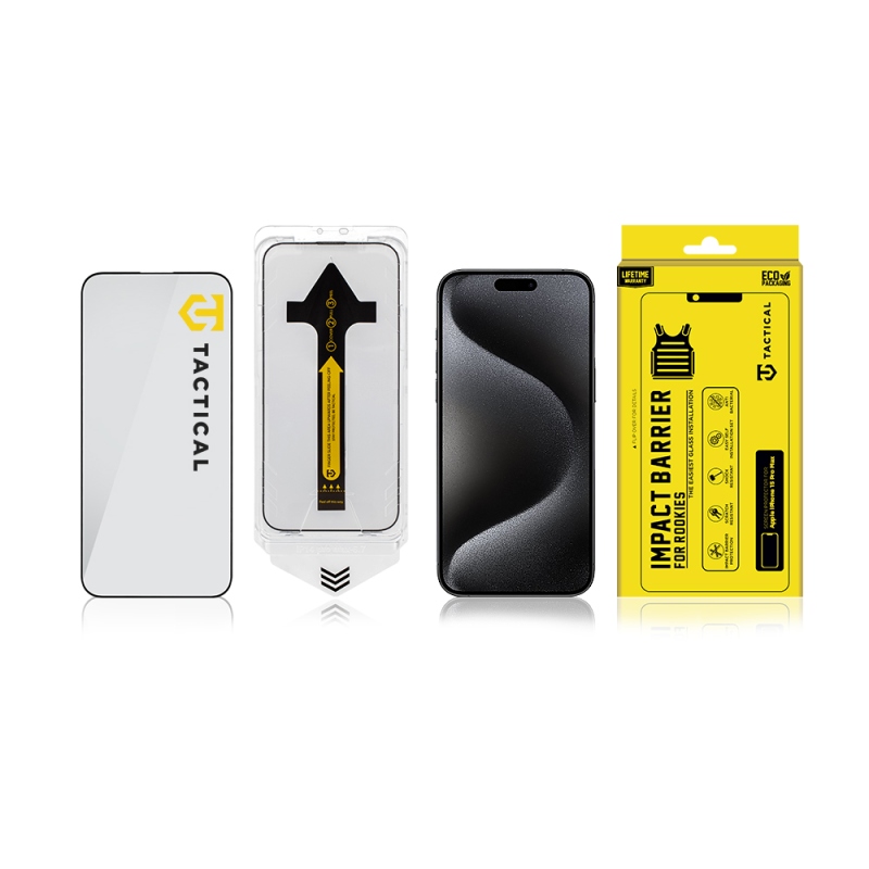 Taktická nárazová bariéra pre nováčikov pre Apple iPhone 15 Pro Max