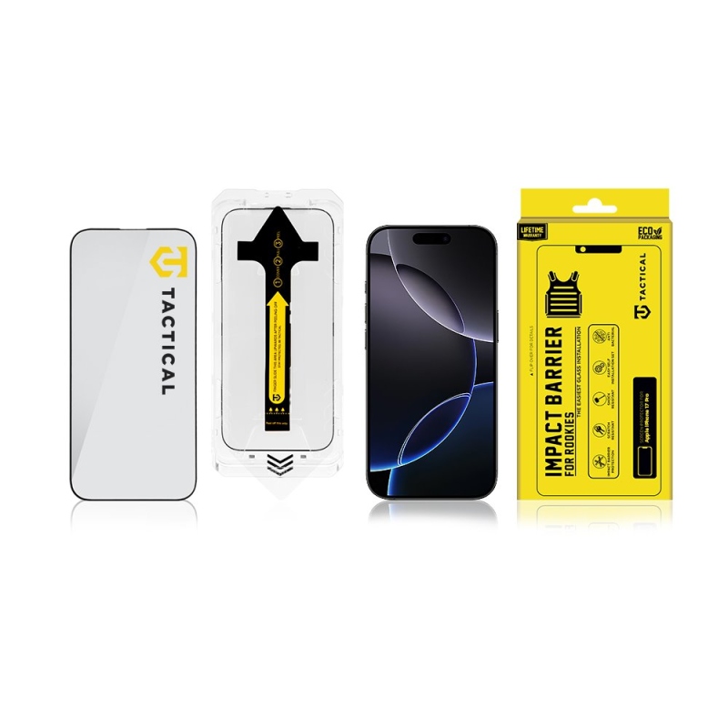 Taktická nárazová bariéra pre nováčikov pre Apple iPhone 17 Pro
