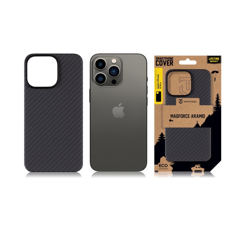 Tactical MagForce Aramid Kryt pre Apple iPhone 13 Pro Black