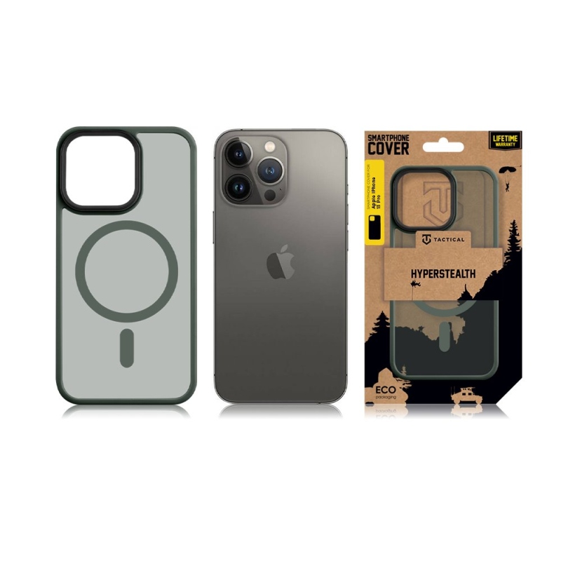 Tactical MagForce Hyperstealth Kryt pre iPhone 13 Pro Forest Green