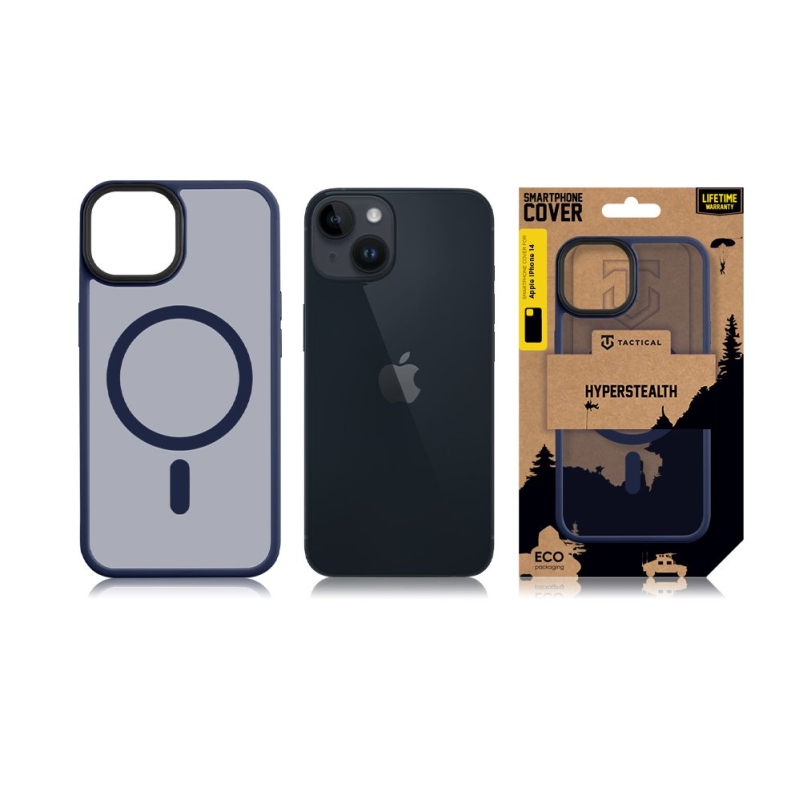 Tactical MagForce Hyperstealth Kryt pre iPhone 14 Deep Blue