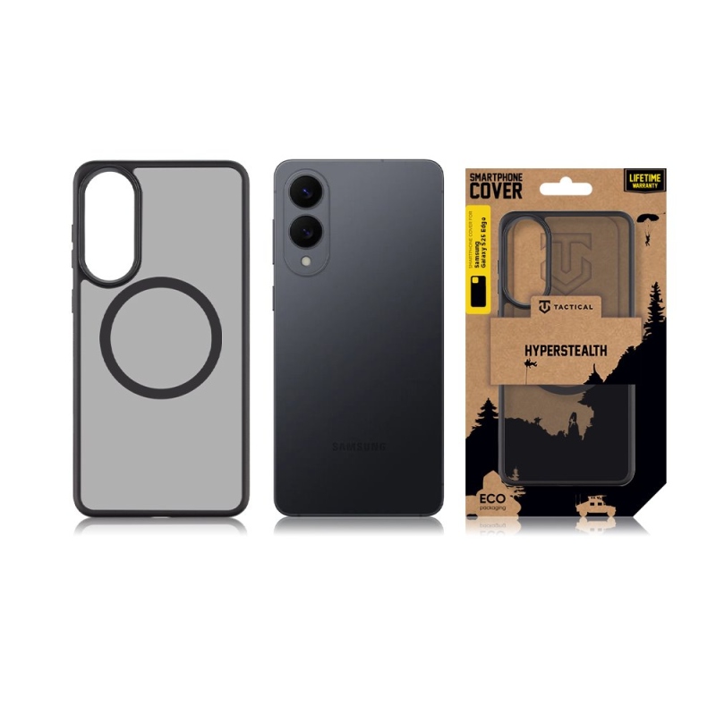 Taktický kryt MagForce Hyperstealth pre Samsung Galaxy S25 Edge Asphalt