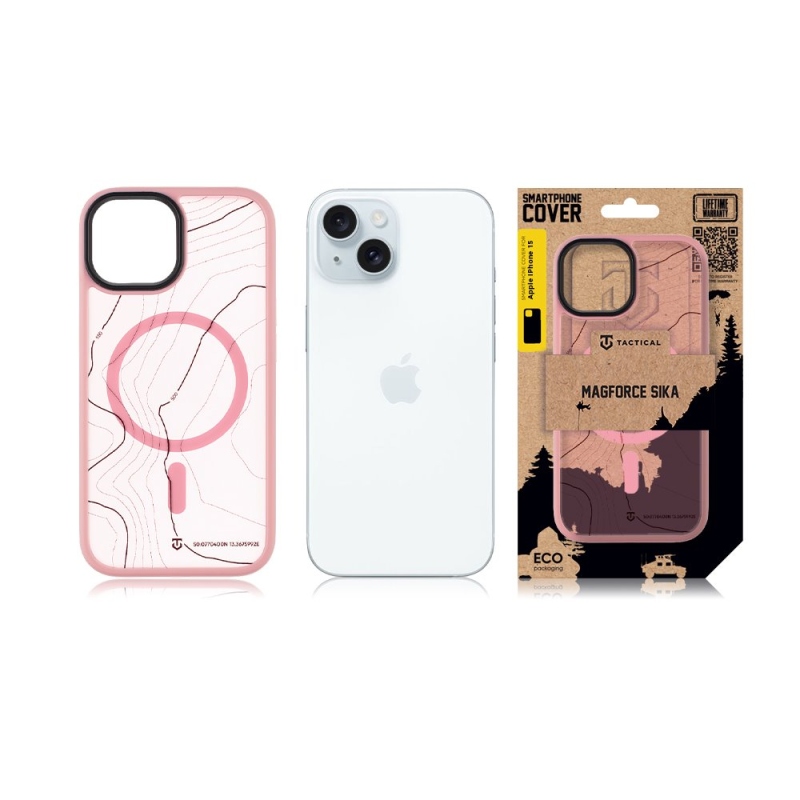 Taktický kryt MagForce Hyperstealth Sika pre iPhone 15 Pink Panther