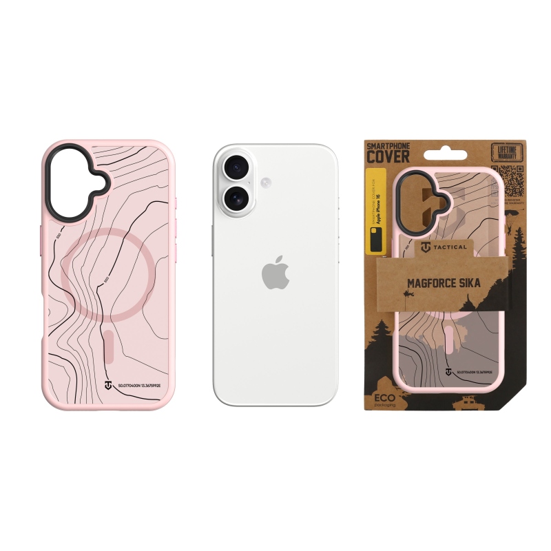 Taktický kryt MagForce Hyperstealth Sika pre iPhone 16 Pink Panther