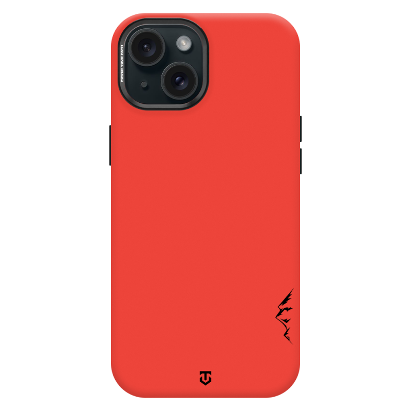 Tactical MagForce Velvet Smoothie 2.0 – puzdro pre Apple iPhone 15 v farbe Chilli