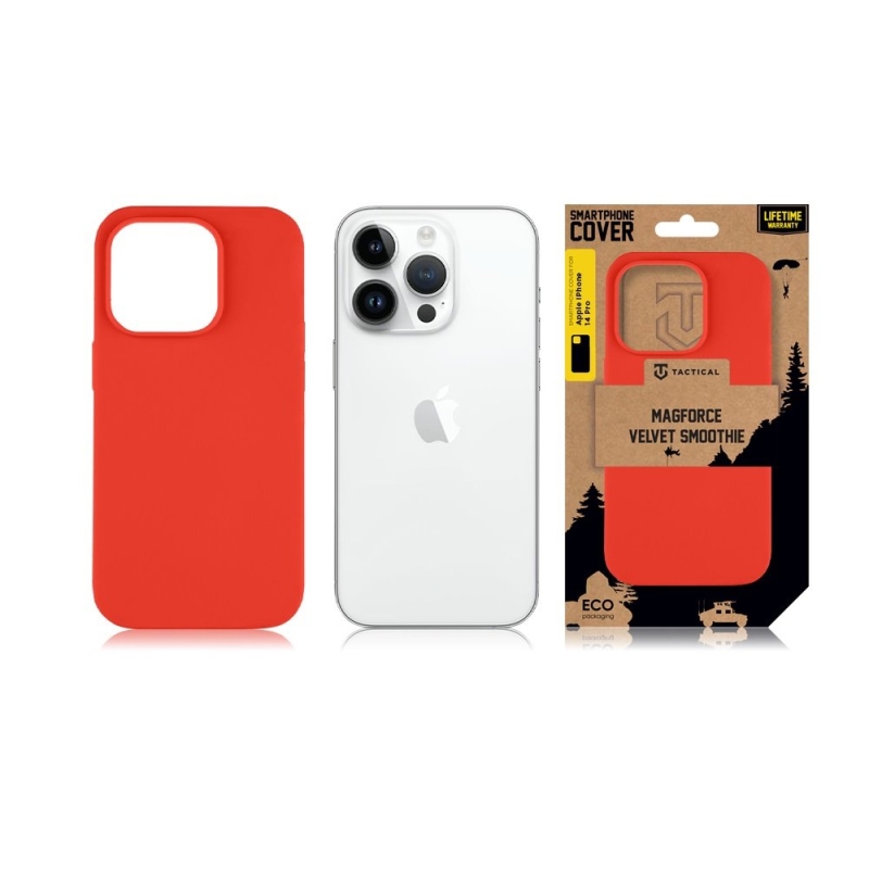 Tactical MagForce Velvet Smoothie Kryt pre Apple iPhone 14 Pro Chilli