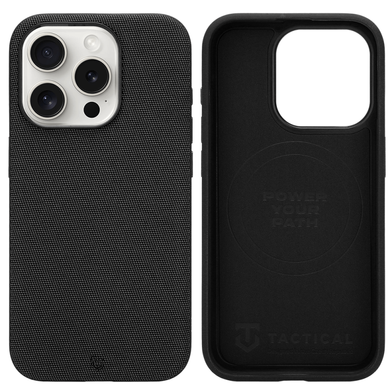 Tactical MagForce WEARe – puzdro pre Apple iPhone 15 Pro, čierne