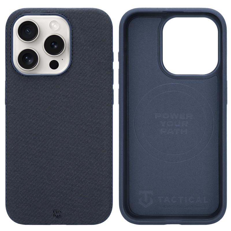 Tactical MagForce WEARe – puzdro pre Apple iPhone 15 Pro, modré