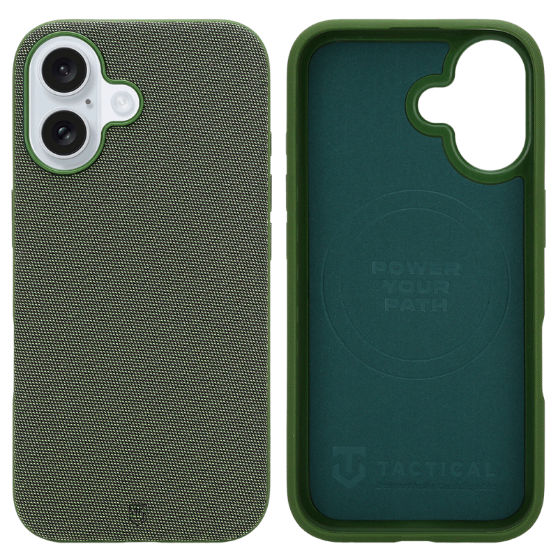 Tactical MagForce WEARe – puzdro pre Apple iPhone 16 v farbe Forest Green