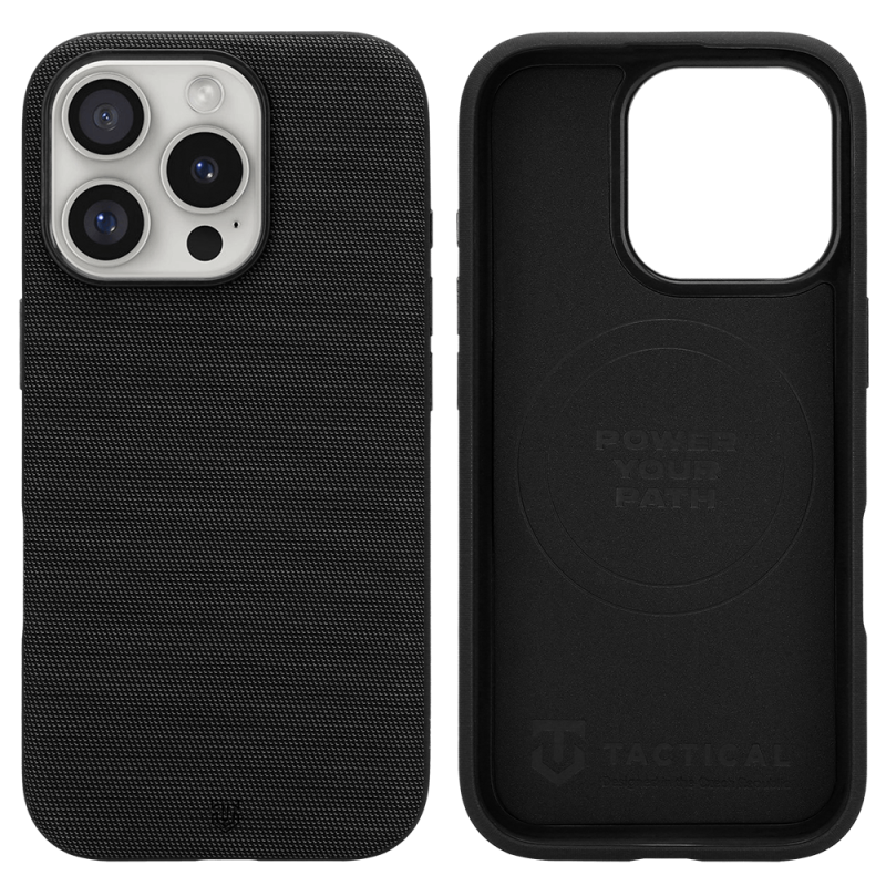 Tactical MagForce WEARe – puzdro pre Apple iPhone 16 Pro, čierne