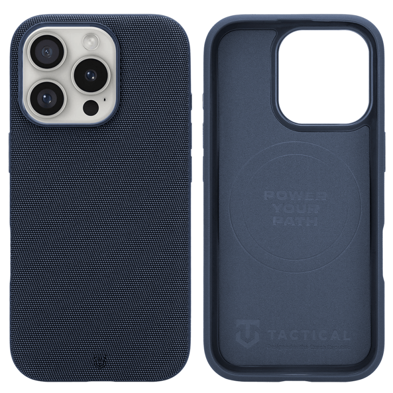 Tactical MagForce WEARe – puzdro pre Apple iPhone 16 Pro, modré