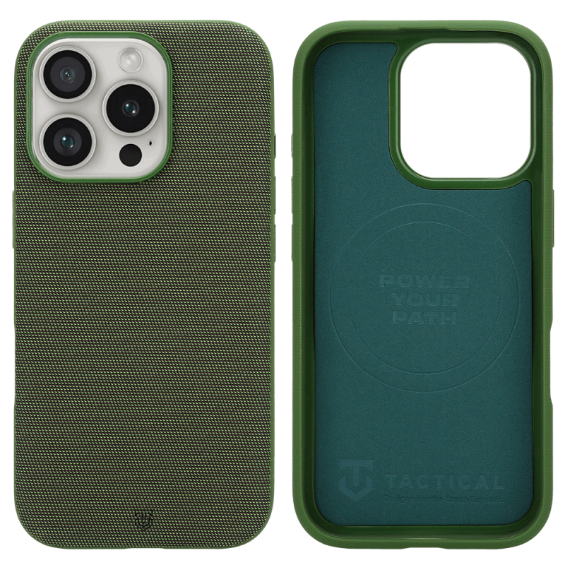 Tactical MagForce WEARe – puzdro pre Apple iPhone 16 Pro v farbe Forest Green