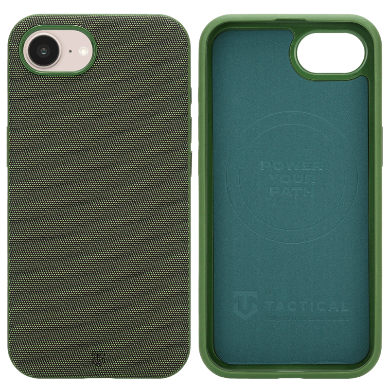 Tactical MagForce WEARe – puzdro pre Apple iPhone 16e/17e v farbe Forest Green