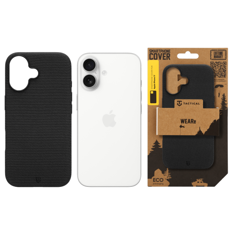 Tactical MagForce WEARe puzdro pre Apple iPhone 17, čierne