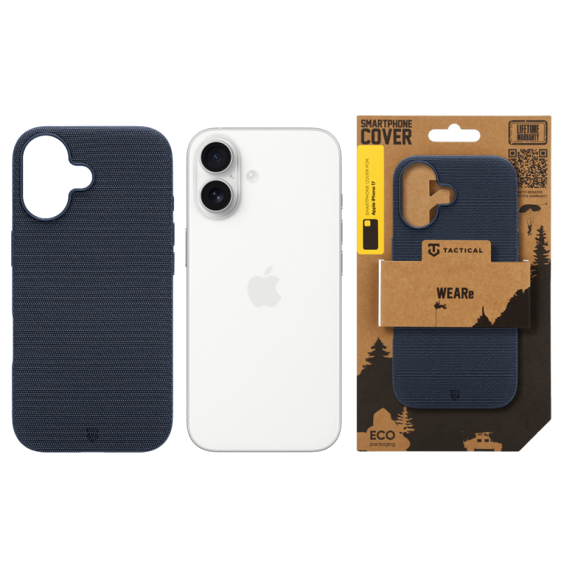 Tactical MagForce WEARe – puzdro pre Apple iPhone 17, modré