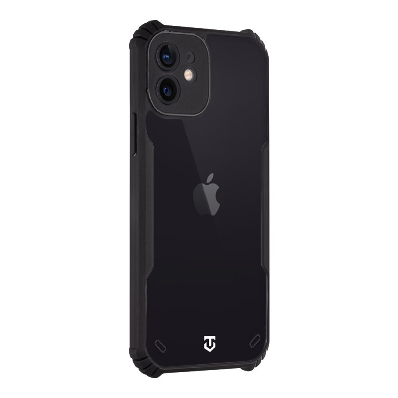 Tactical Quantum Stealth Kryt pre Apple iPhone 12 Clear/Black