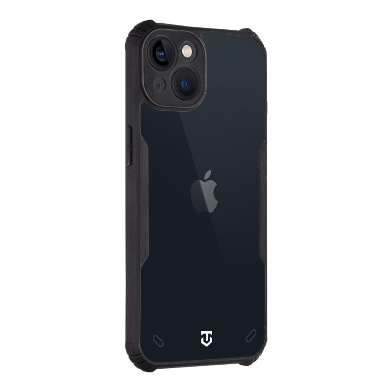 Tactical Quantum Stealth Kryt pre Apple iPhone 13 Clear/Black