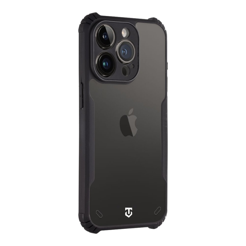 Tactical Quantum Stealth Kryt pre Apple iPhone 14 Pro Clear/Black