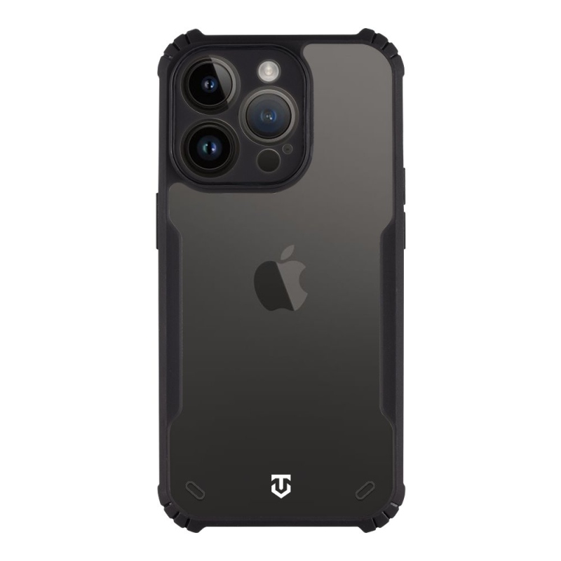 Tactical Quantum Stealth Kryt pre Apple iPhone 14 Pro Clear/Black