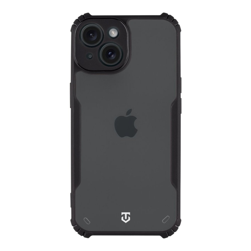 Tactical Quantum Stealth Kryt pre Apple iPhone 15 Clear/Black