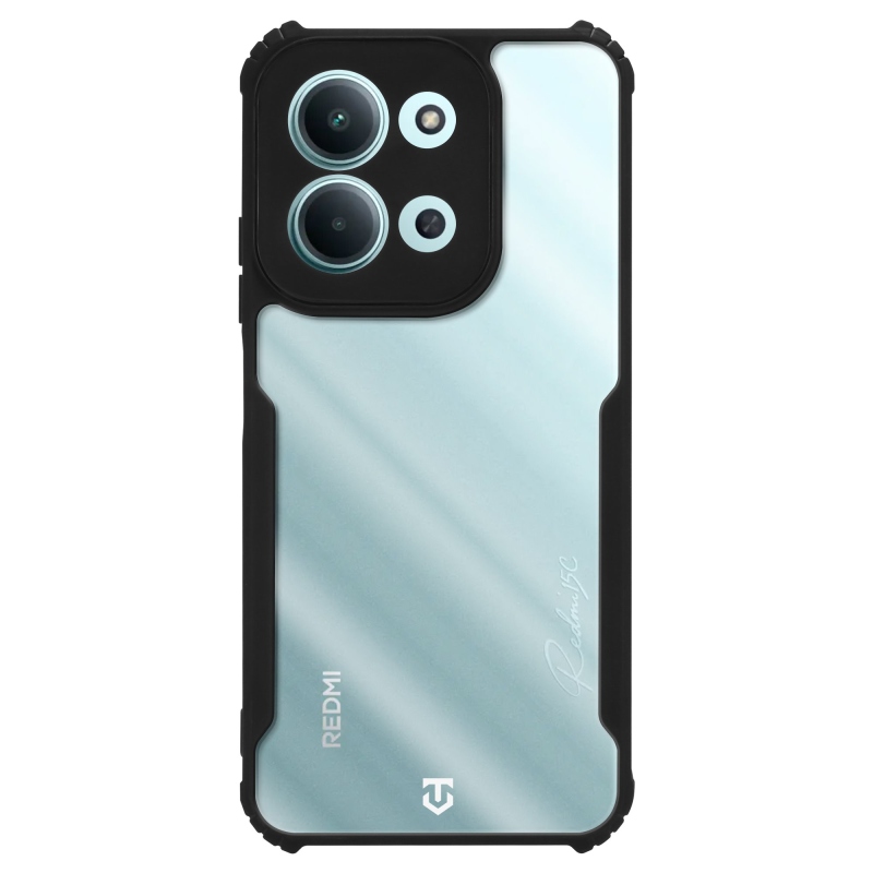 Taktický kryt Quantum Stealth pre Xiaomi Redmi 15C 4G/5G Clear/Black