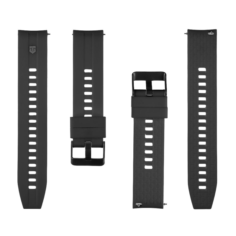 Tactical Quick Release Silikónový Remienok 20mm Black