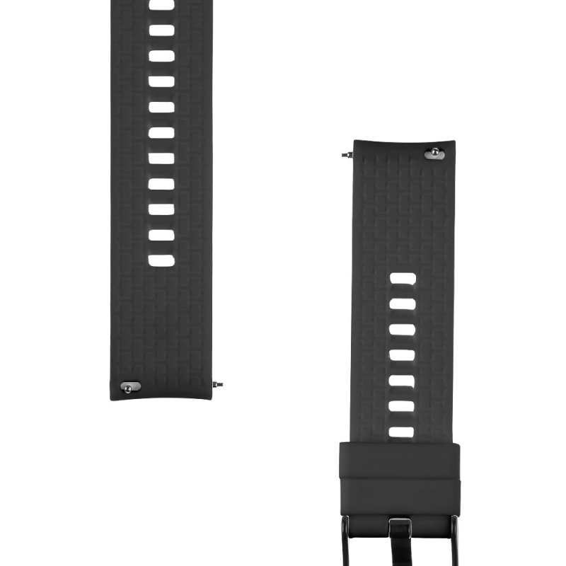 Tactical Quick Release Silikónový Remienok 20mm Black