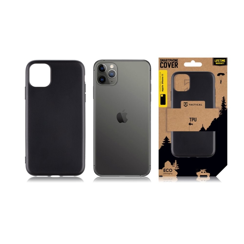 Tactical TPU Kryt pre Apple iPhone 11 Black