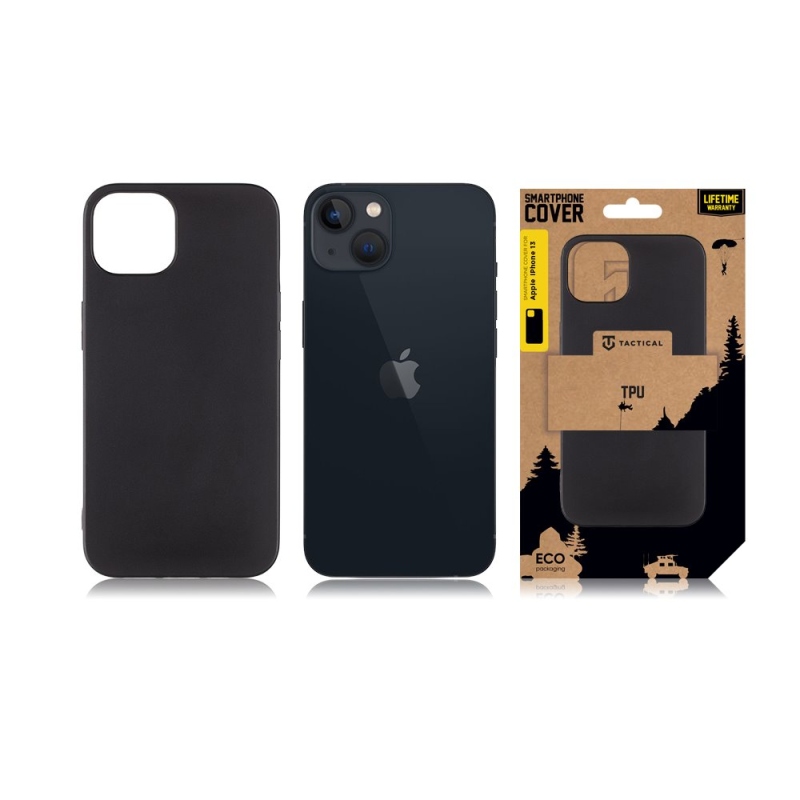 Tactical TPU Kryt pre Apple iPhone 13 Black