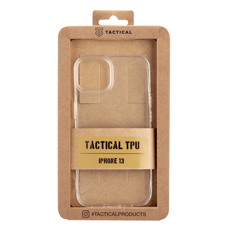 Tactical TPU Kryt pre Apple iPhone 13 - priehľadný