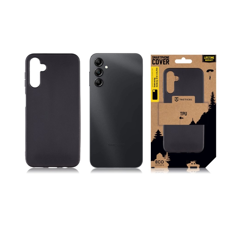 Tactical TPU Kryt pre Samsung Galaxy A14 4G/5G Black