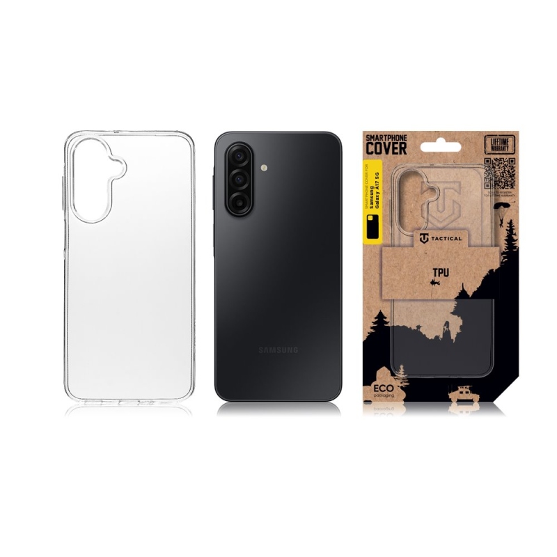 Taktický kryt TPU pre Samsung Galaxy A17 5G Transparent
