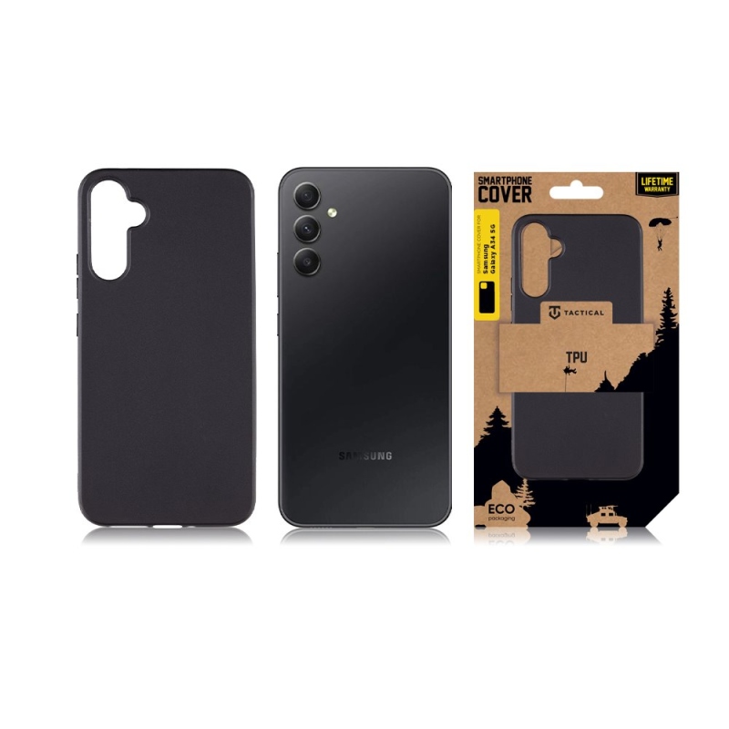 Tactical TPU Kryt pre Samsung Galaxy A34 5G Black