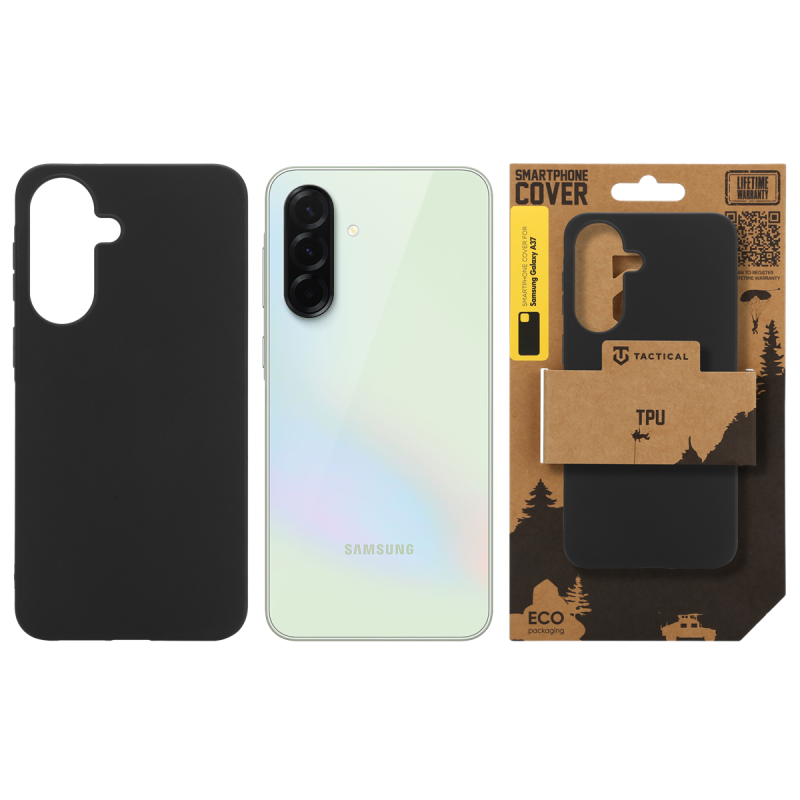 Taktický kryt TPU pre Samsung Galaxy A37 Black