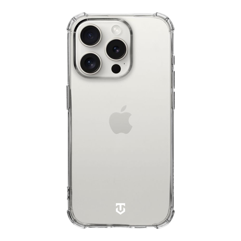Tactical TPU Plyo Kryt pre Apple iPhone 15 Pro - priehľadný