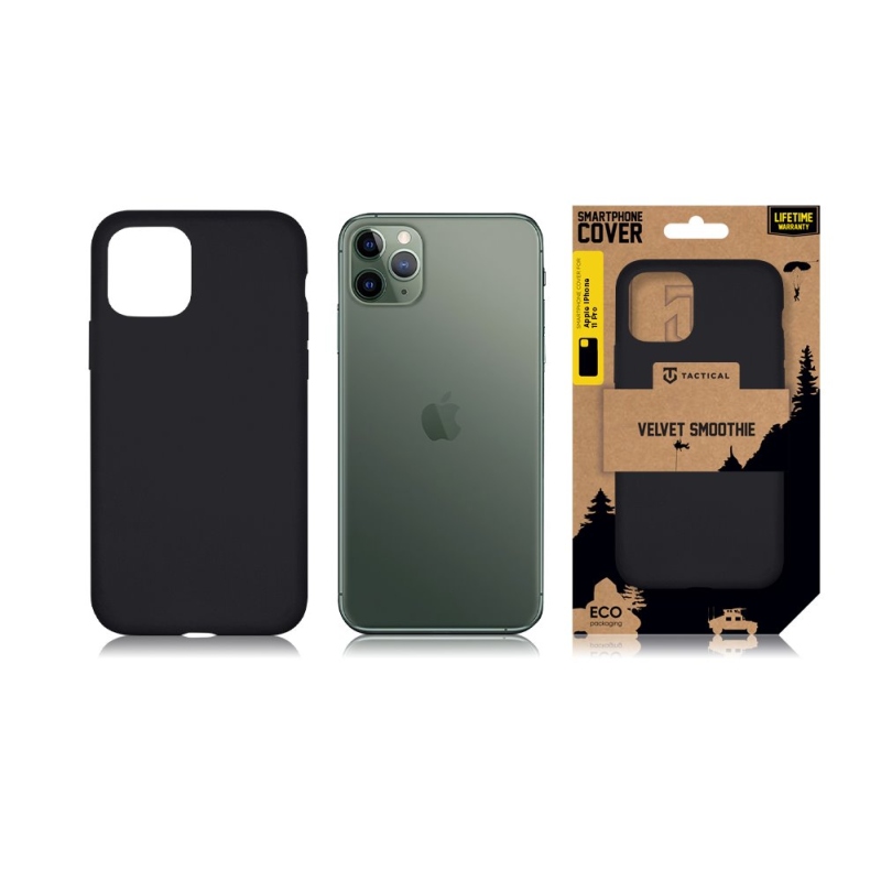 Tactical Velvet Smoothie Kryt pre Apple iPhone 11 Pro Asphalt