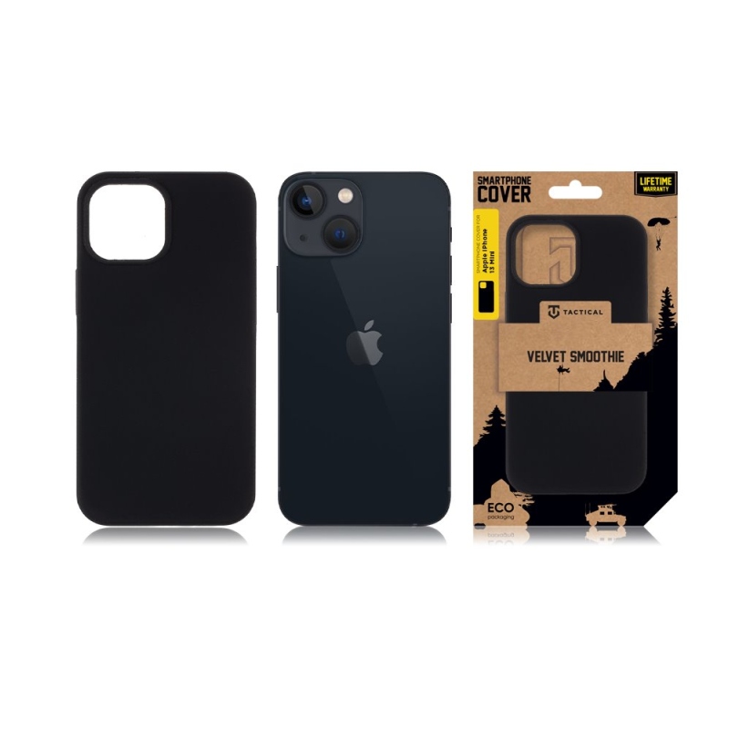 Tactical Velvet Smoothie Kryt pre Apple iPhone 13 Mini Asphalt