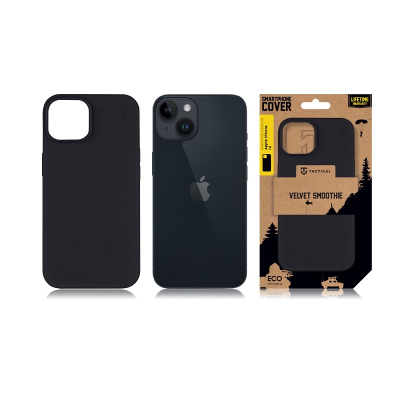 Tactical Velvet Smoothie Kryt pre Apple iPhone 14 Asphalt