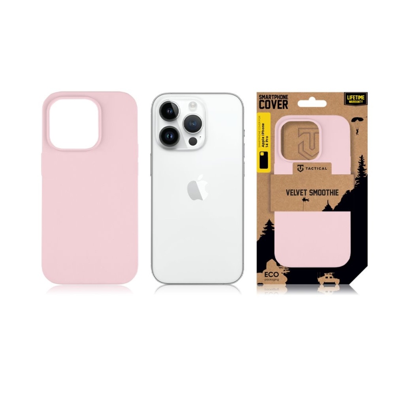 Tactical Velvet Smoothie Kryt pre Apple iPhone 14 Pro Pink Panther