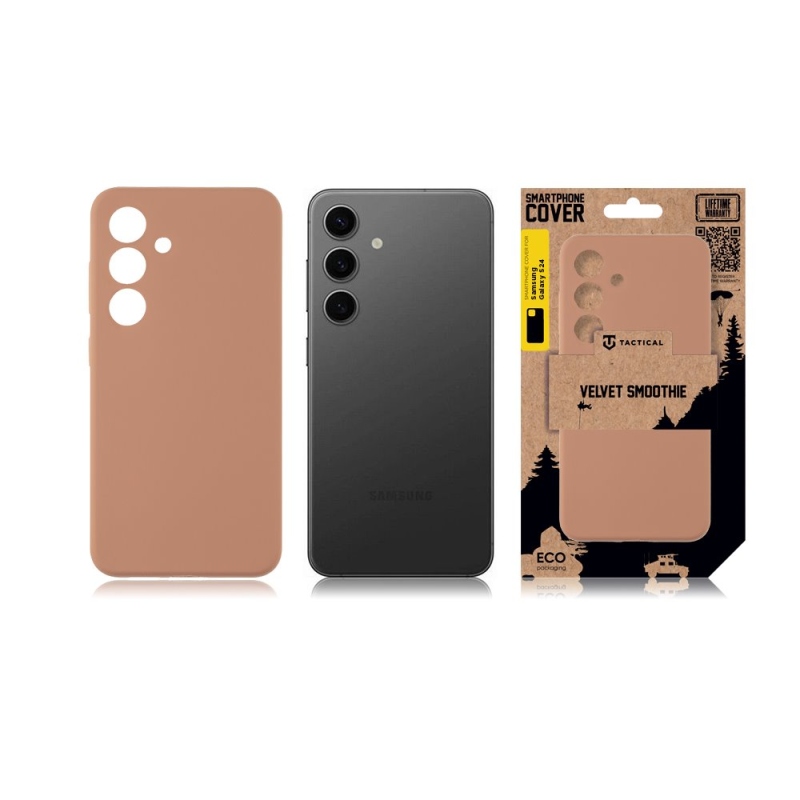 Taktický zamatový kryt Smoothie pre Samsung Galaxy S24 Fly Moose