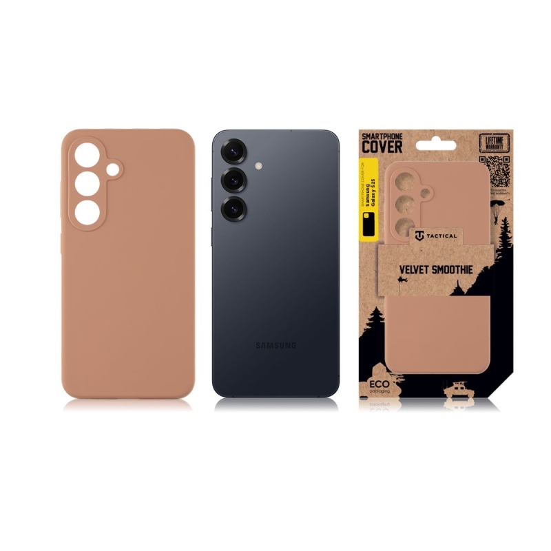 Taktický zamatový kryt Smoothie pre Samsung Galaxy S25 Fly Moose